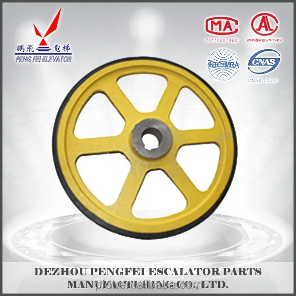 famous XIZI friction wheel for elevator&lift&escalator parts with good Credit guarantee