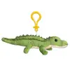 plush crocodile keychain/cute plush toy keychain/soft toy keychains