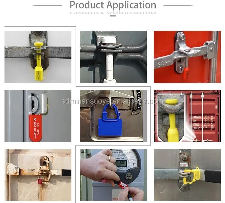 Water Electric Meter Seal Gas Meter Seal Plastic Material Low Price Of