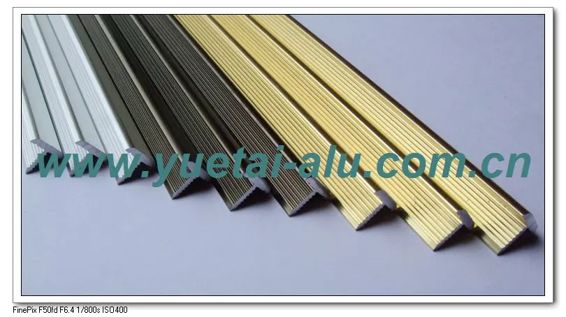 Aluminium edge trim