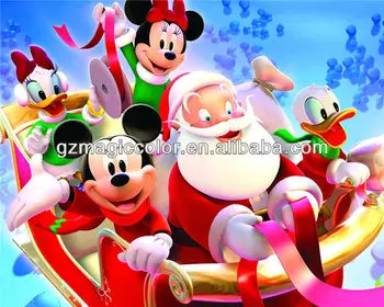 ドナルドダックミッキーマウス壁紙子供のための Buy クリスマスのための漫画の壁紙 ミッキーマウスのキッズルームのための壁紙 洗える壁紙子供のための Product On Alibaba Com