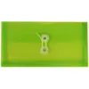 Factory prices custom print string tie envelope holders clear transparent plastic wallet folders a4