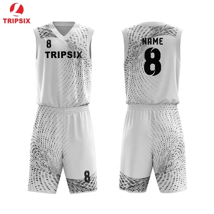 Custom Grey White Basketball Jersey 