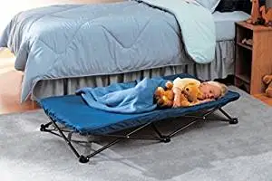 Regalo My Cot Portable Toddler Bed, Royal Blue,