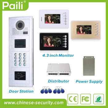 multi apartment video intercom system