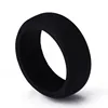 Flexible Rubber Band Silicone Ring Design for Women Man Silicon Glitter Wedding Band Ring