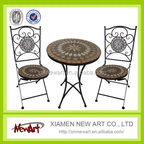 Outdoor Patio Furniture Garden Bistro Table Outdoor Stone Mosaic Table Buy Outdoor Patio