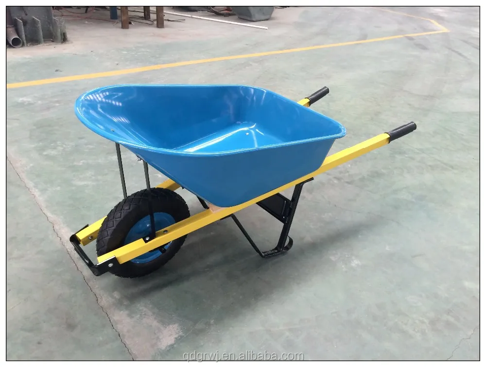 China Construction Industrial Stainless Steel Wheelbarrow Wb6414t - Buy ...