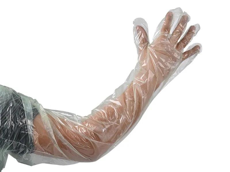 Nl1030 Disposable Veterinary Long Sleeve Gloves Artificial Insemination