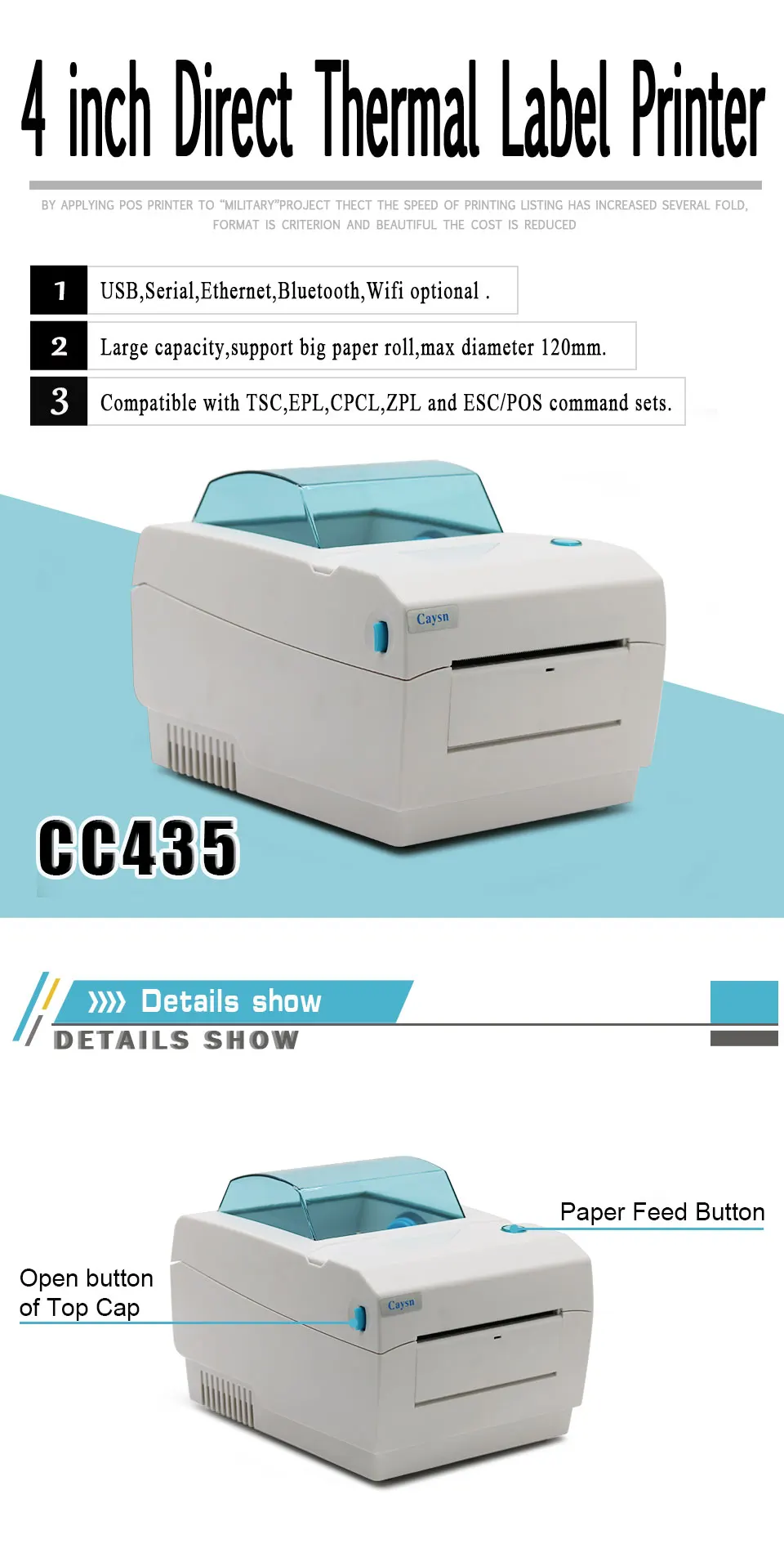 commercial sticker printer