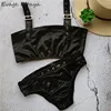 Ability to customize Special fabric dropshipping Sequins black sexy low MOQ bikini sexi bikini