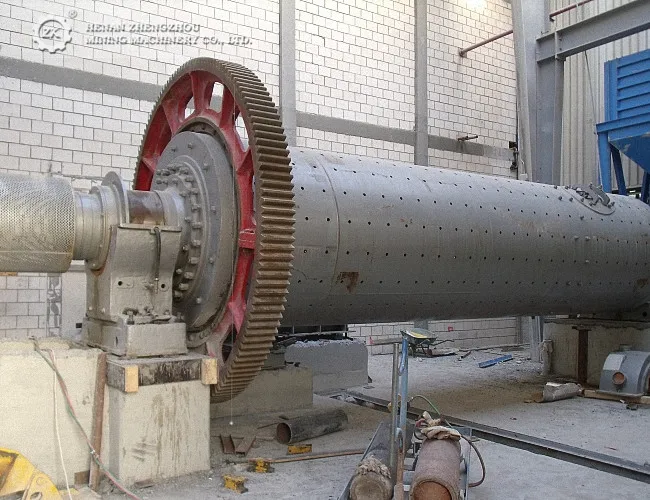 Dry Raw Cement Clinker Grinding Plant Ball Mill