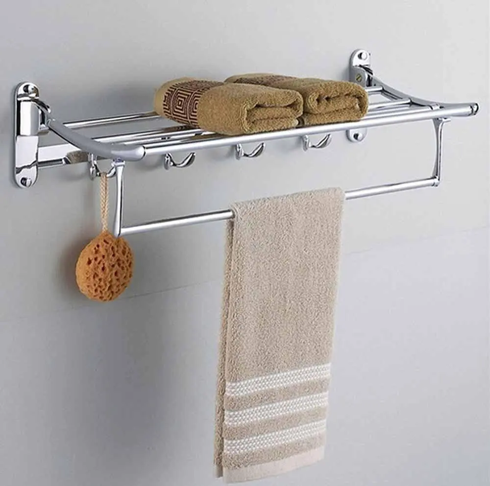 SBWYLT-Sleek, minimalist bathroom Towel rack, bathroom Towel rack stainless steel, double rack