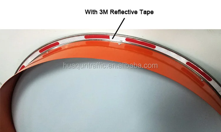 With 3M reflective tape