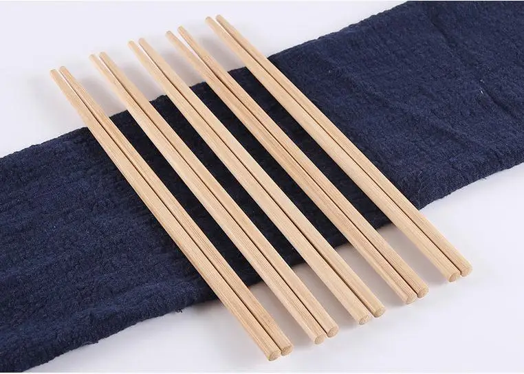 免费样品 tensoge/双/圆竹筷子