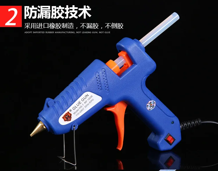 20W Pro Hot Melt Glue Gun Heater Trigger Electric Heating Repair Tool WLB 20W Pro Hot Melt Glue Gun Heater Trigger Electric Heating Repair Tool WLB