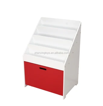 White Kids Wooden Artwork Storage Box With Fabric Box Buy