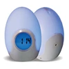 dinosaur egg shape 7 color changing kids led light backlit kids led night light alarm clock for kids