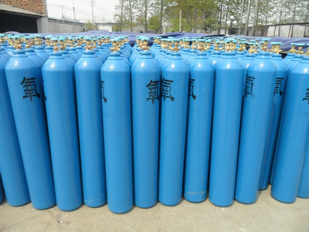 40l High Pressure Gas Cylinder Oxygen Cylinder With Valve For Dubai ...