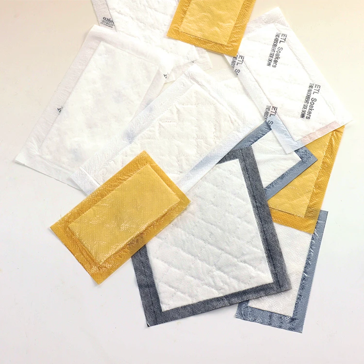 Customized Size Disposable Fresh Water Food Absorbent Pad For Meat Packaging