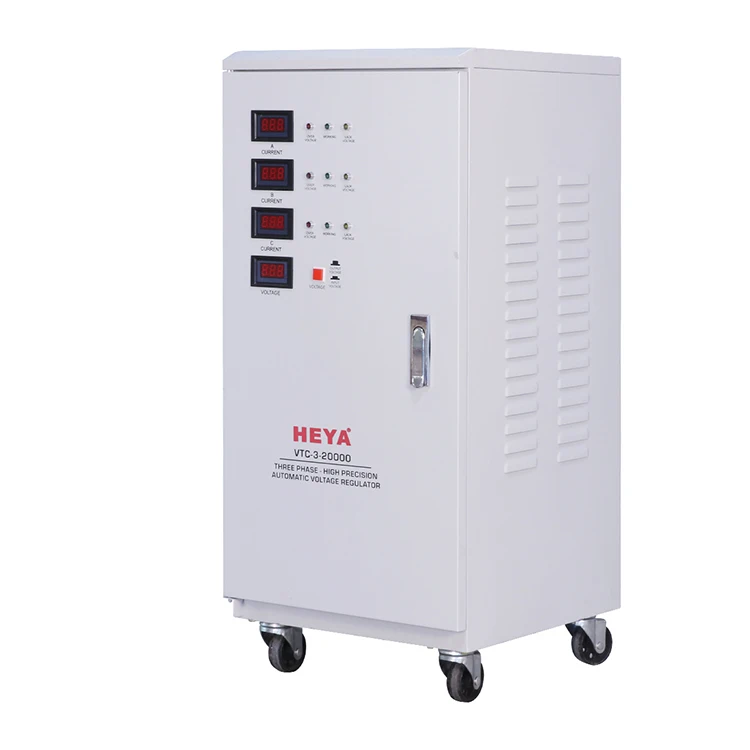 Svc Three Phase 20kva 30kva Ac Power Automatic Voltage Regulator