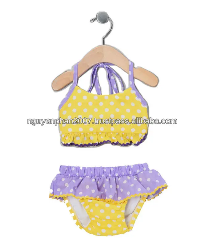 baby yellow swimsuit