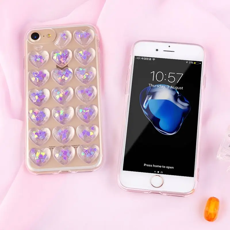 Cases for your phones made with love by Jelly Cases. The Glitter