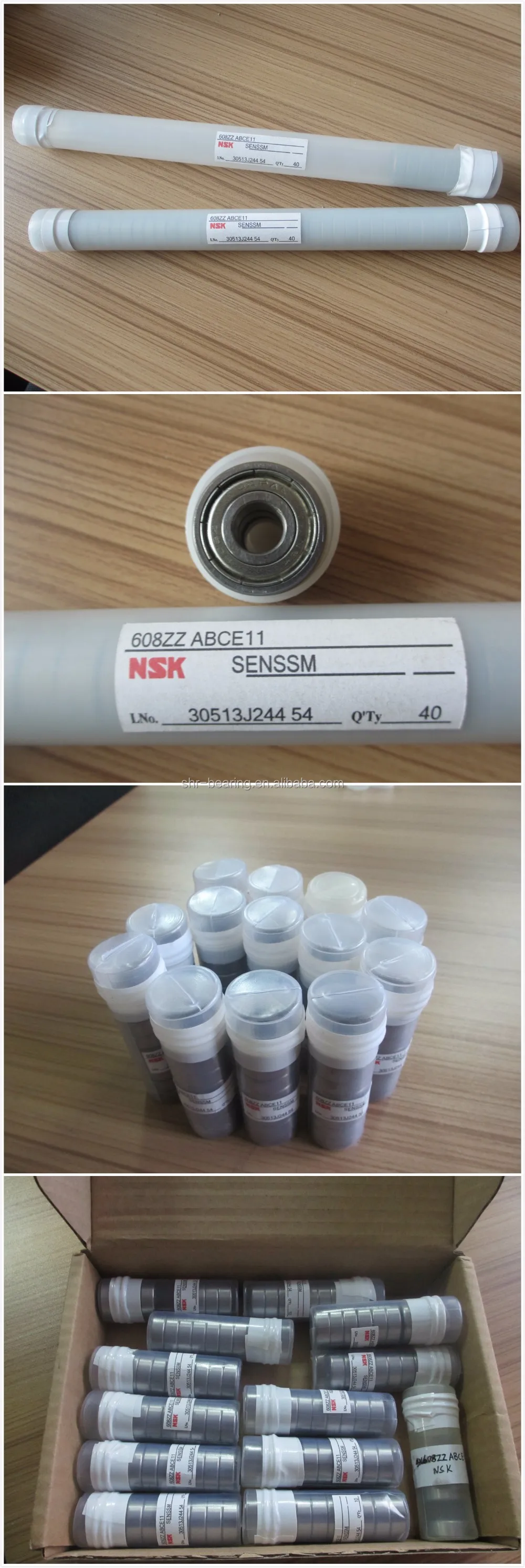 Ball Bearing NSK 608ZZ Tube packing, View Ball Bearing NSK, NSK Product ...
