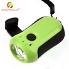 Mini 3.6V 40MAH NI-MH Battery 3Modes ABS Plastic COB Led Hand-Crank Torch Wind Up Flashlight
