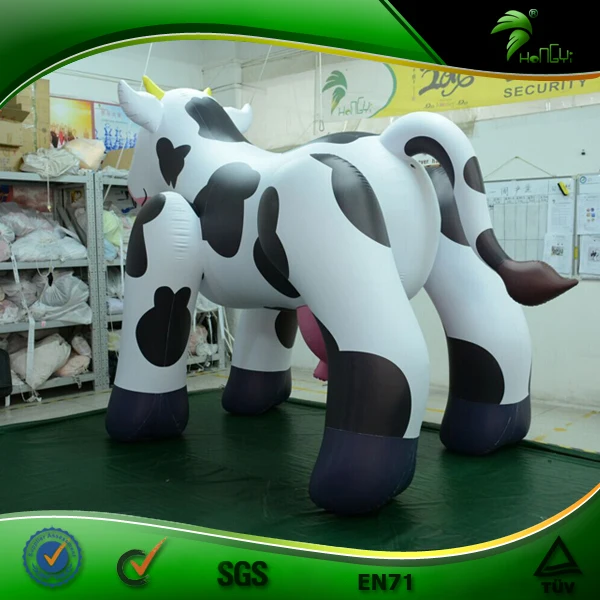 inflatable cow pool float