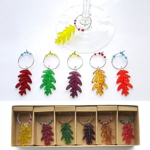 Bar Accessories Set Wine Charm Rings/silicone Rubber Wine Glass Charms