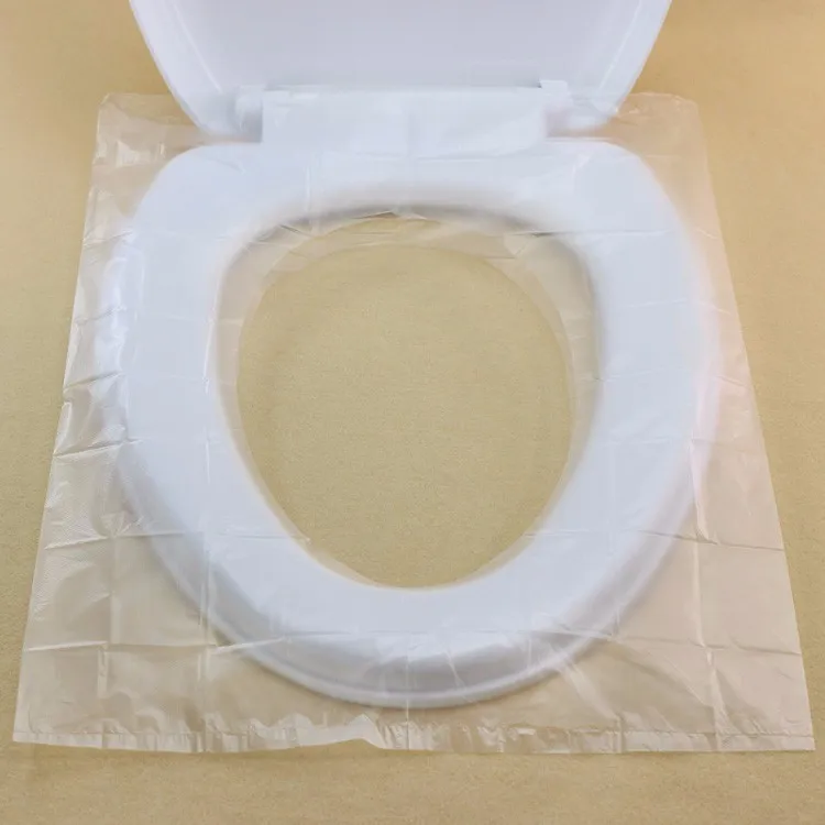 Disposable Waterproof Plastic Toilet Seat Cover For Individual Travel