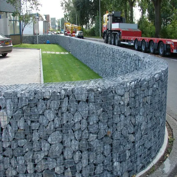4mm Wire Diameter 5 * 7cm Welded Gabion Basket,Galvanized