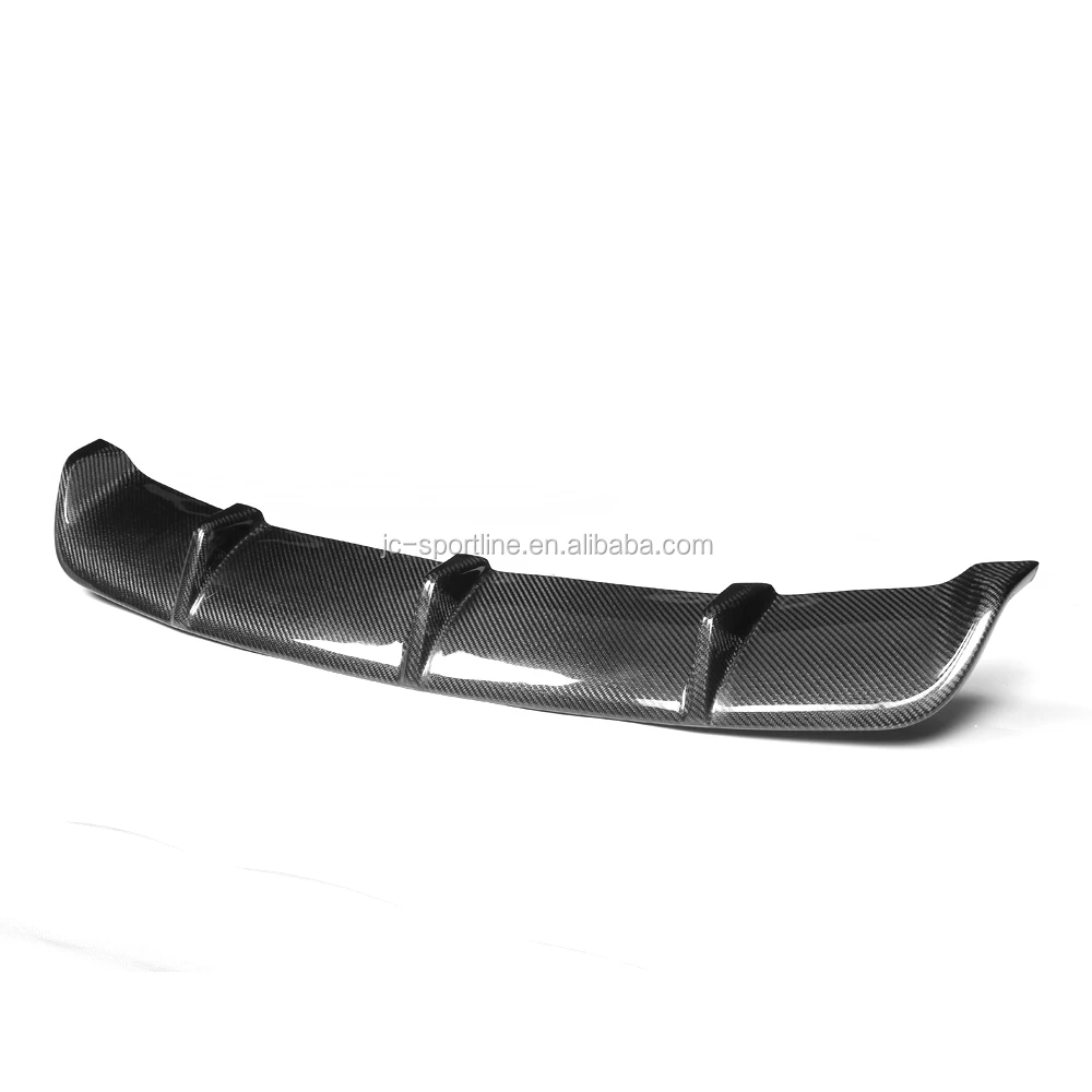 Carbon Fiber C117 Car Rear Bumper Diffuser For Mercedes Cla 250 C117 14 ...