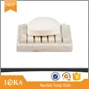 2 Pieces Marble Soap Dish for Bathroom