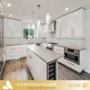 2018 Hangzhou Vermont Modern Design High End PVC Laminate Door Kitchen Pro Cabinets