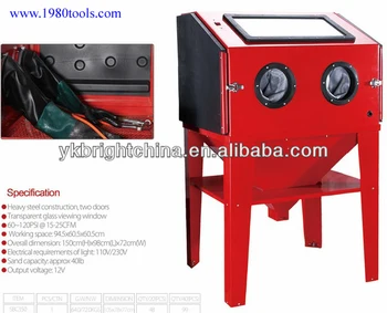 Vertical Sandblast Cabinet/sandblasting Machine Hs Code Is ...