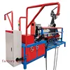 Servo Motor controlled selvage semi automatic chain link fence machine for fence mesh
