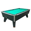 Chaoli 8ft 9ft commercial use slate solid wood coin operated pool table