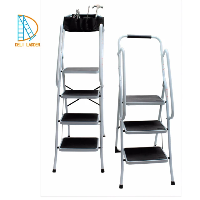 4 Step Ladder With Safety Rail Step Ladder For Lidl Kitchen Step Ladder
