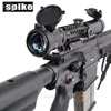 SPIKE C3-9X32EG Riflescopes Dual illuminated Tactical Rifle Scope /3-9x32mm Matte Black Finish Hunting Infrared Rifle Scope