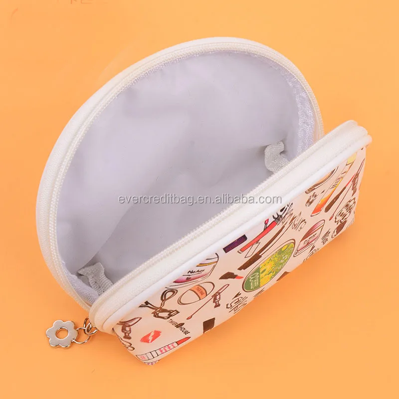 Waterproof Fabric Cosmetic Bags Portable Travel Toiletry Pouch Makeup Organizer Clutch Bag with Zipper
