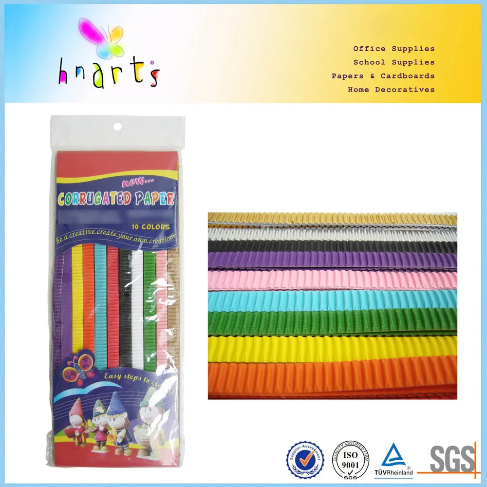 Corrugated Cardboard Strips Color Corrugated Quilling Strip Wholesale