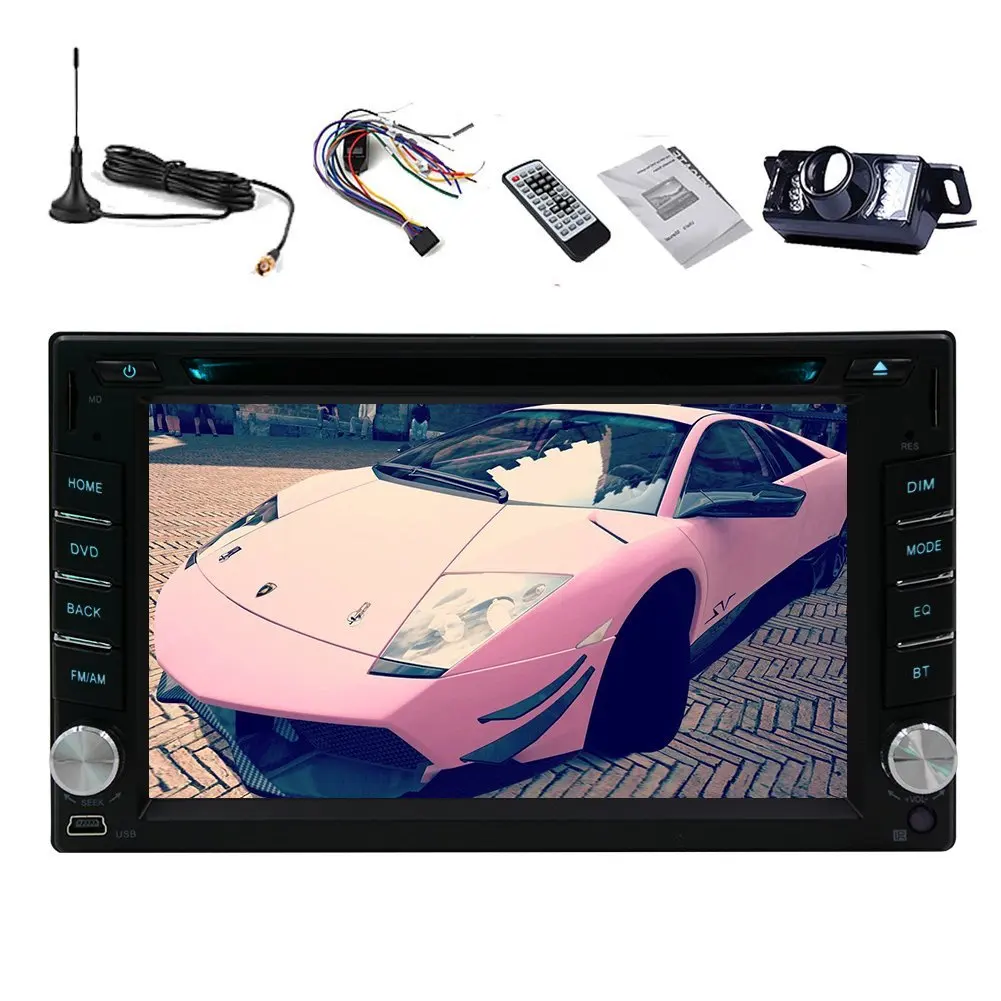 Buy Newest 6.2inch Double 2 DIN Car DVD Video Player GPS Navigation