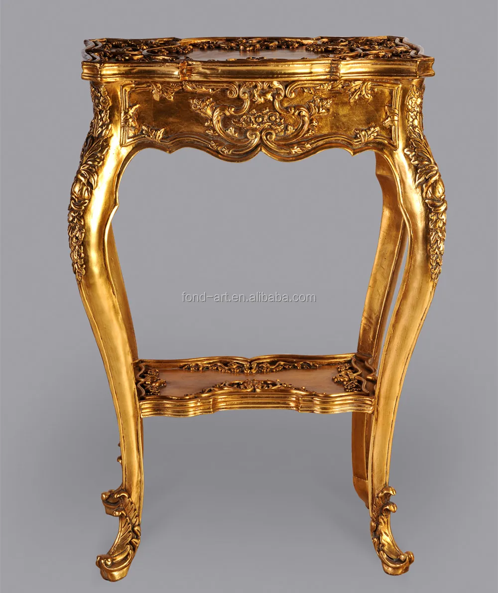 2604 European Style Antique Gold Side Table China Manufacturer 2604 European Style Antique Gold Side Table China Manufacturer