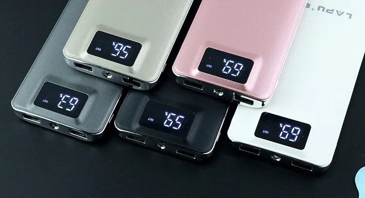 2018 New Arrival High Capacity K11 20000mah Power Bank LCD Screen powerbank for Iphone 8 7 X Plus XS XR for Samsung - ANKUX.COM