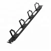 1U Metal 4metal rings cable management patch panel