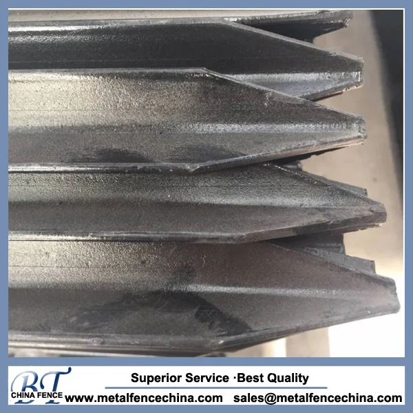 chinese supplier cheap galvanized & PVC metal green black t-post/y-post/star picket