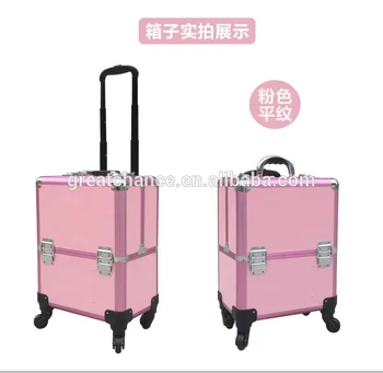 trolley vanity case