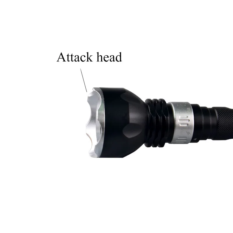 Professional T6 Waterproof Dive Flashlight Rechargeable LED Scuba Diving Equipment